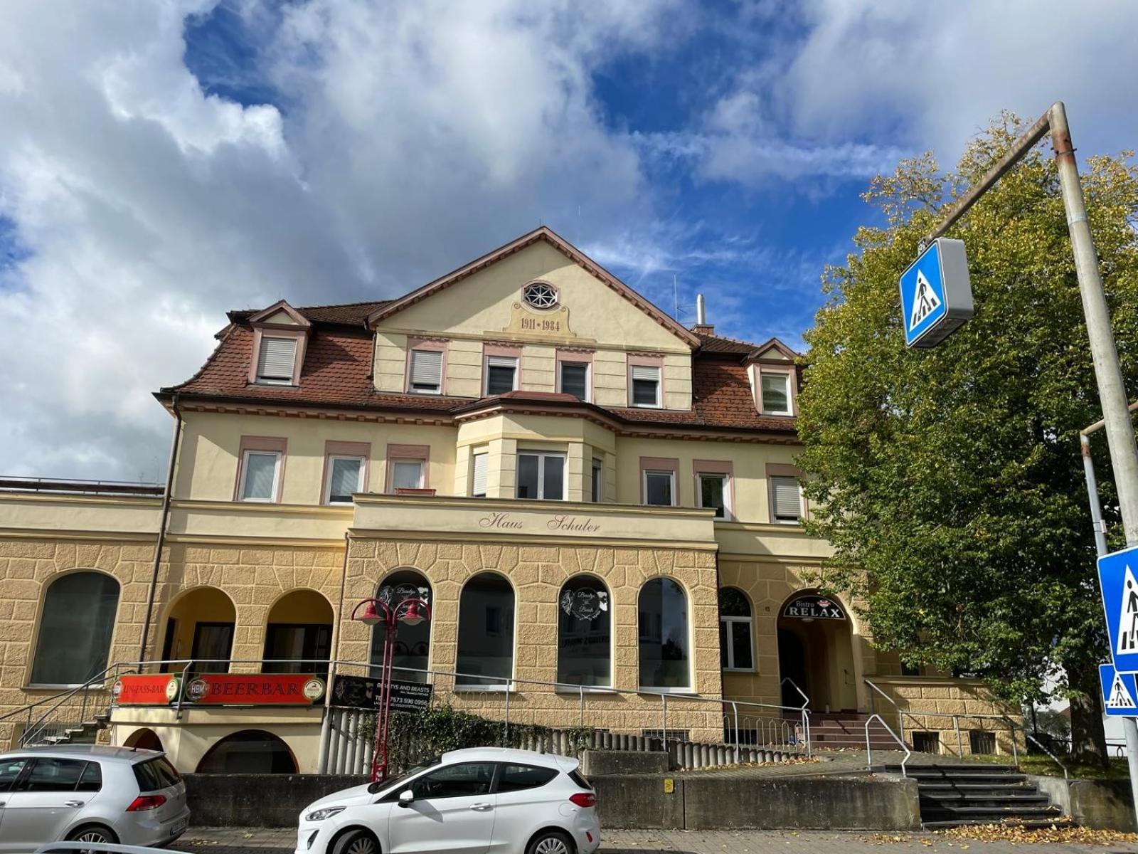 Ferienwohnung Schulerhaus Stetten am Kalten Markt エクステリア 写真
